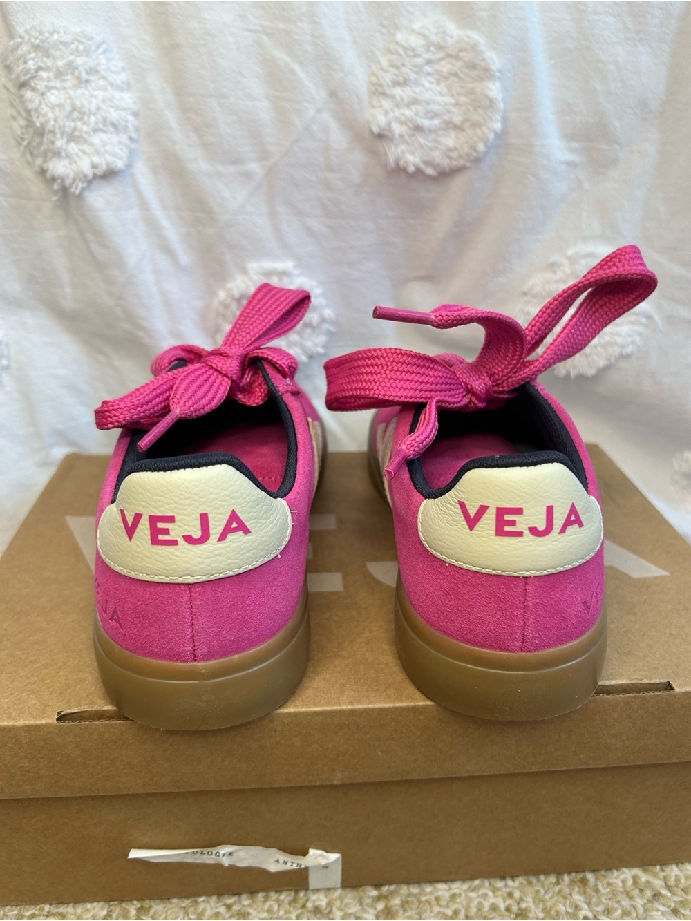 Veja Exclusive Campo Bold Sneakers Pink - Picture 6 of 16